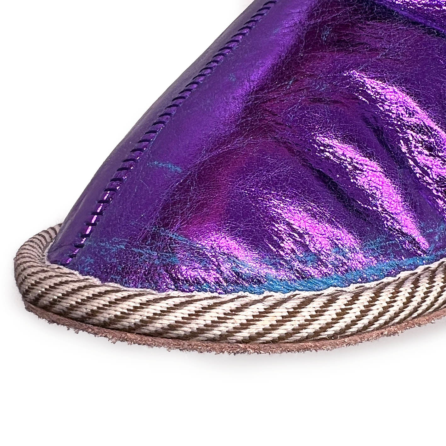PATIQ BRAZILIAN PURPLE DUOTONE / Sheepskin slippers
