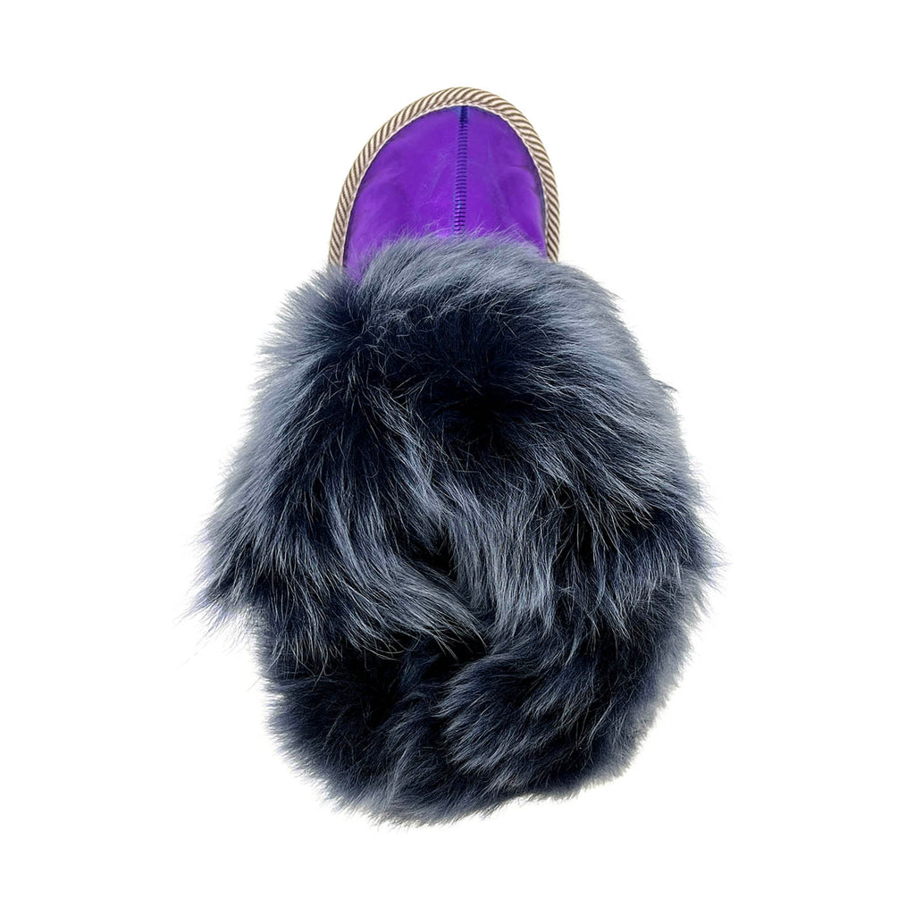PATIQ BRAZILIAN PURPLE DUOTONE / Sheepskin slippers