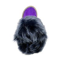 PATIQ BRAZILIAN PURPLE DUOTONE / Sheepskin slippers
