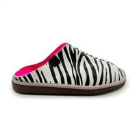 POLIN ZEBRA PRINT / Limited edition slippers