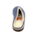 POLIN STORM BLUE LEATHER / Limited edition slippers