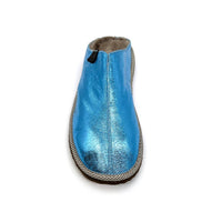 POLIN METALLIC SKYLARK / Sheepskin slippers