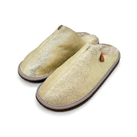 POLIN CHAMPAGNE GOLD / Limited edition slippers