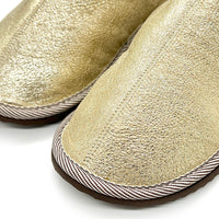 POLIN CHAMPAGNE GOLD / Limited edition slippers