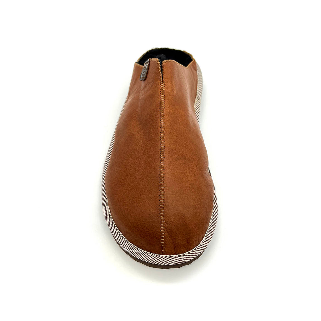 POLIN RED SATCHEL / Sheepskin slippers