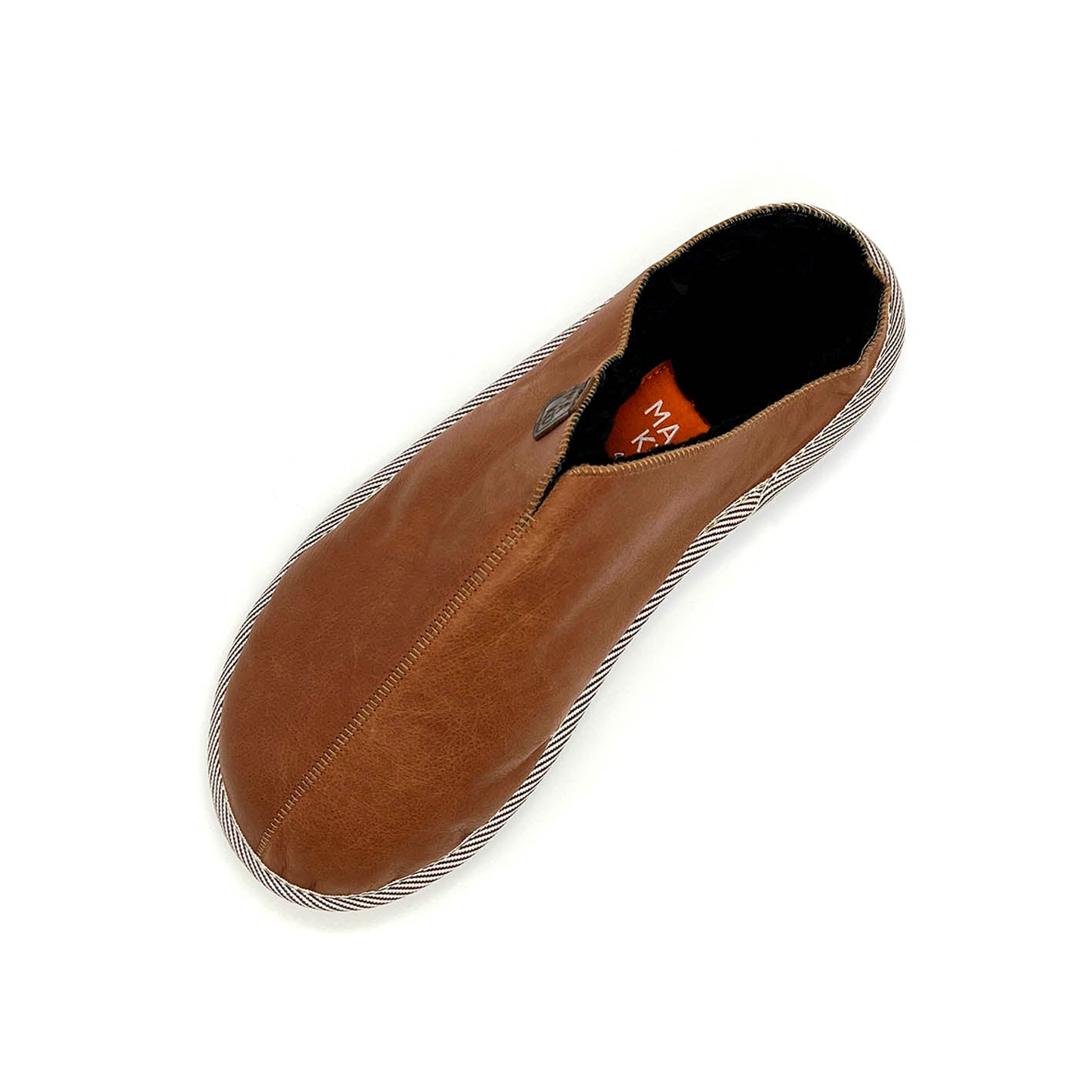 POLIN RED SATCHEL / Sheepskin slippers