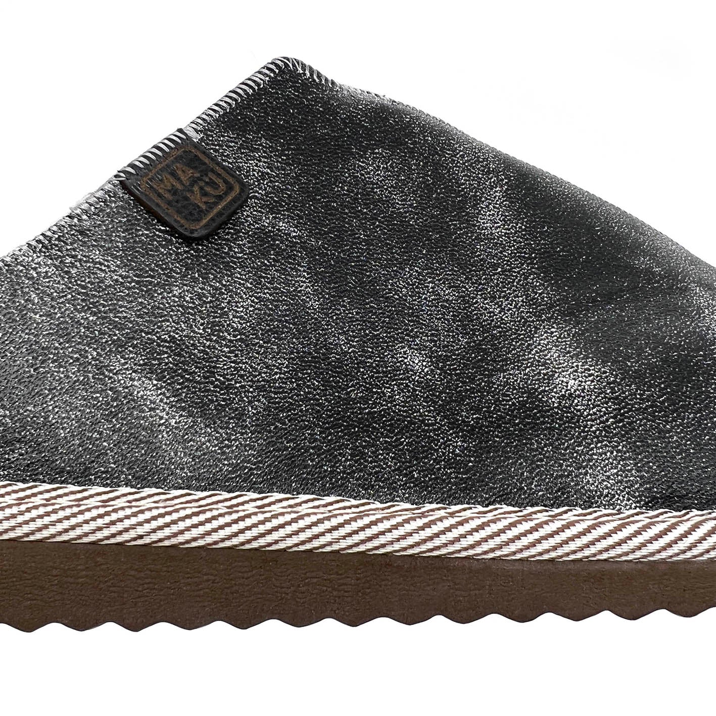 POLIN DARK PEBBLE / Limited edition slippers