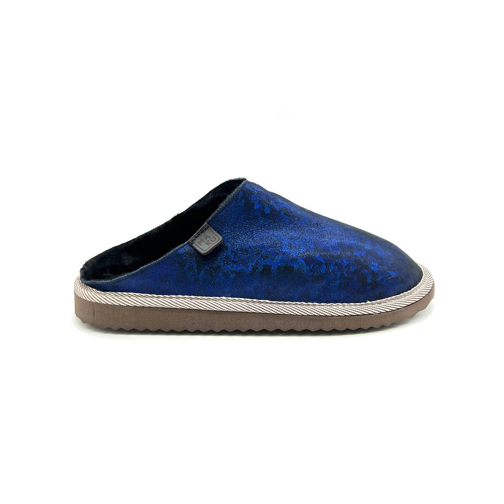 POLIN MIDNIGHT BUTTERFLY / Sheepskin slippers