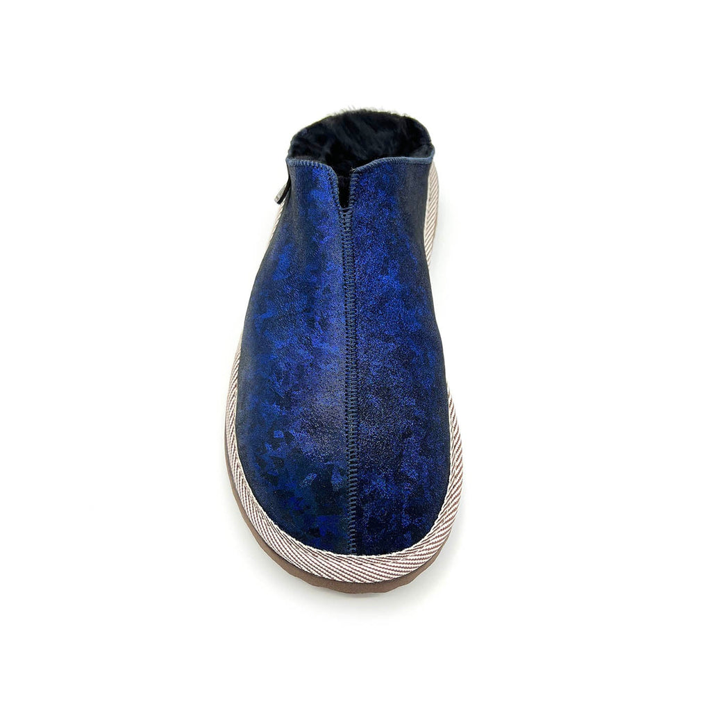 POLIN MIDNIGHT BUTTERFLY / Sheepskin slippers