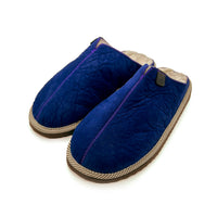 POLIN NAVY NUBUCK / Limited edition slippers