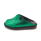 POLIN FIT EMERALD / Sheepskin slippers