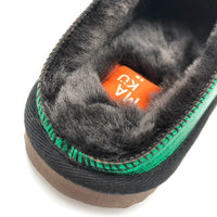 POLIN FIT EMERALD / Sheepskin slippers