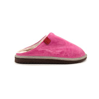 POLIN BUBBLEGUM LEATHER / Sheepskin slippers