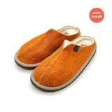 POLIN SNAKE PRINT ORANGE / Limited edition slippers