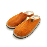 POLIN SNAKE PRINT ORANGE / Limited edition slippers