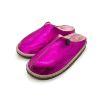 POLIN POWER PINK / Sheepskin slippers