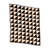 TRIANGLE Wonky Throw / Pale Stone + Cocoa