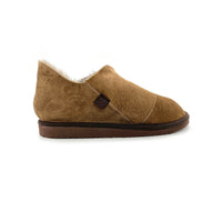 MERDANA COFFEE SUEDE / Sheepskin slippers
