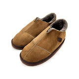 MERDANA COFFEE SUEDE / Sheepskin slippers