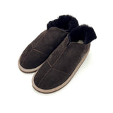 MERDANA DARK CHOCOLATE / Sheepskin slippers