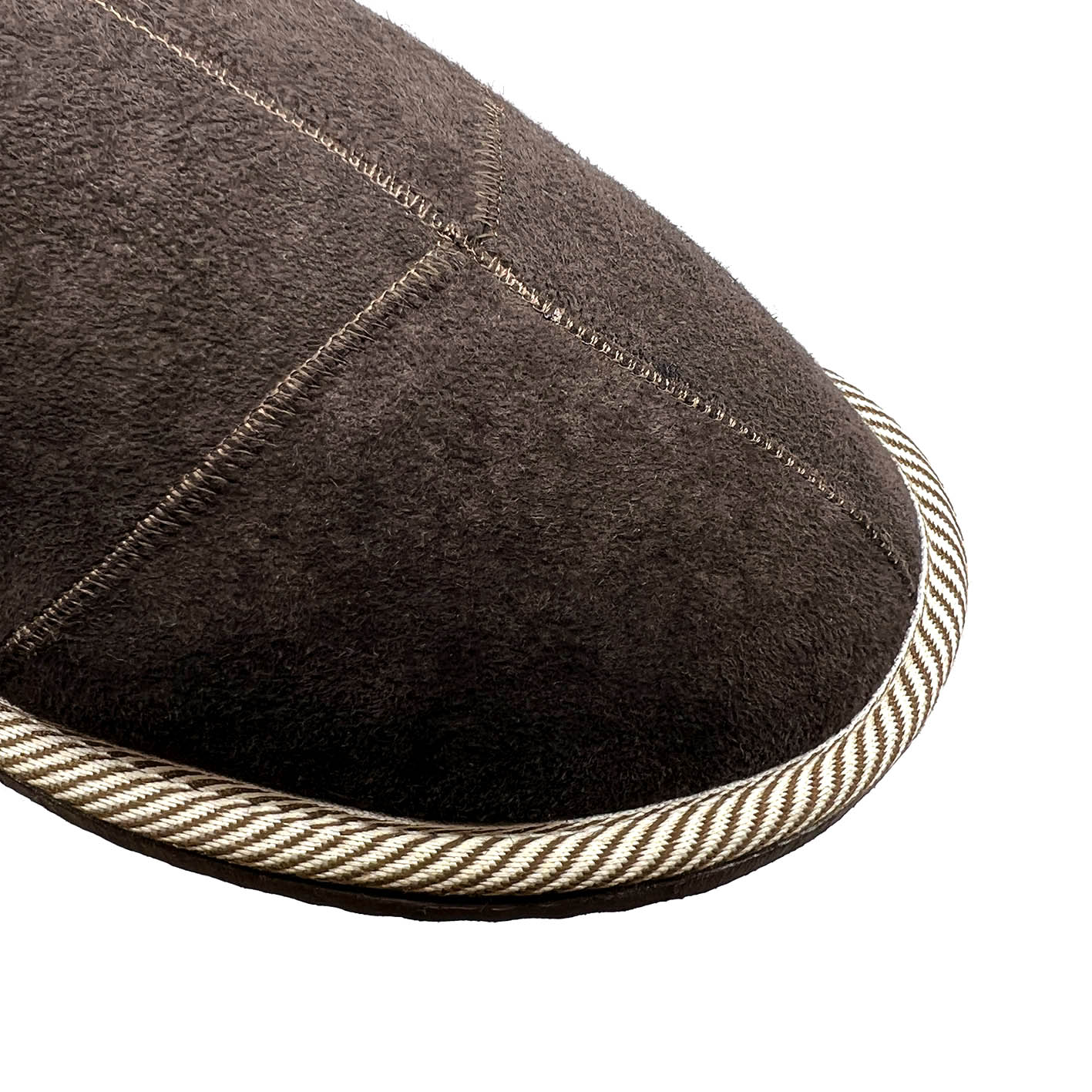 MERDANA DARK CHOCOLATE / Sheepskin slippers