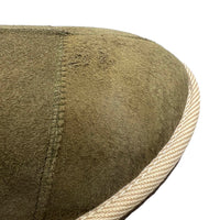 MERDANA OLIVE SUEDE / Sheepskin slippers