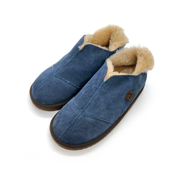 MERDANA SLOE BERRY / Sheepskin slippers