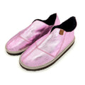 MERDANA NEW METALLIC CANDYFLOSS / Sheepskin slippers