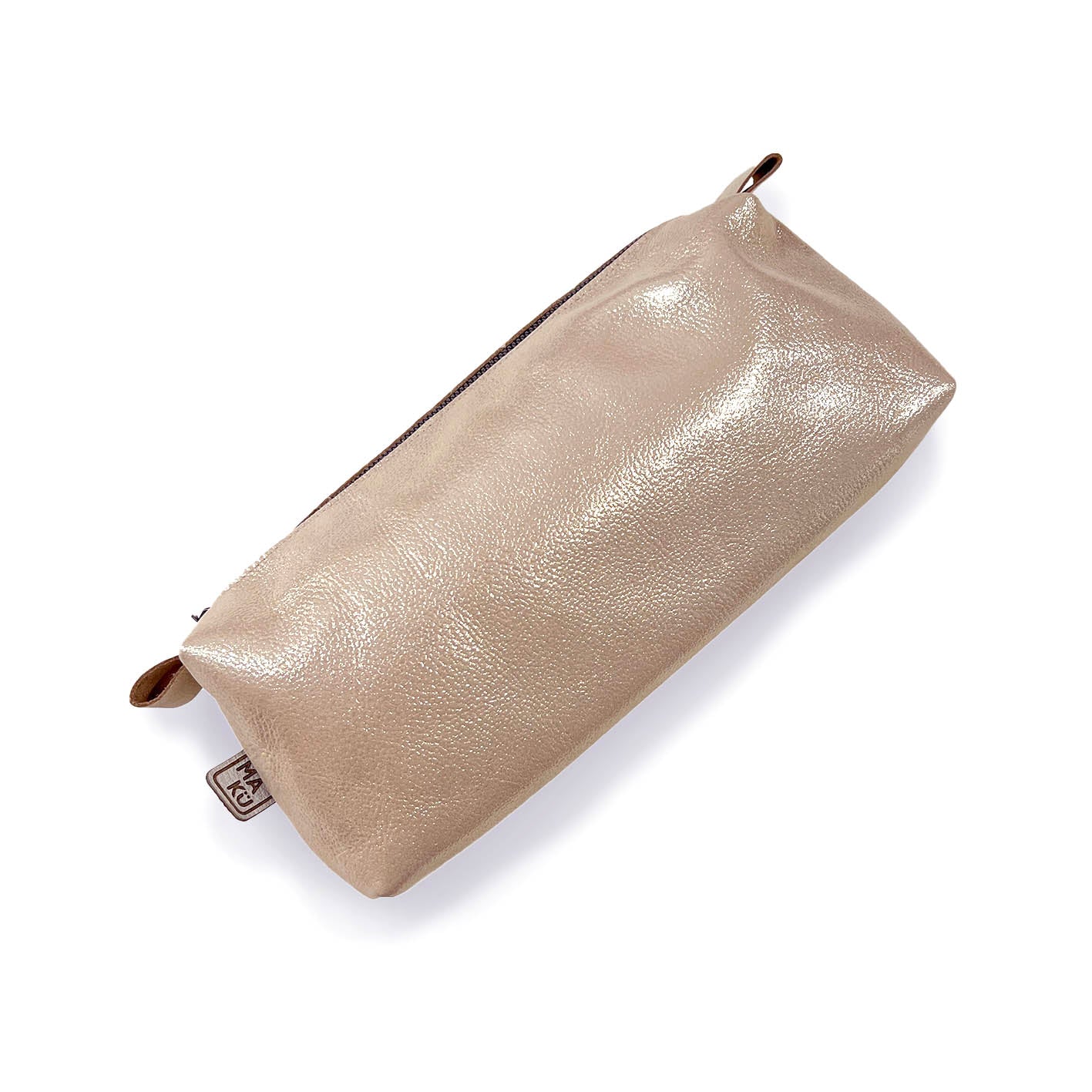 MIBA LEATHER SLOUCH BAG / Gilded Pearl