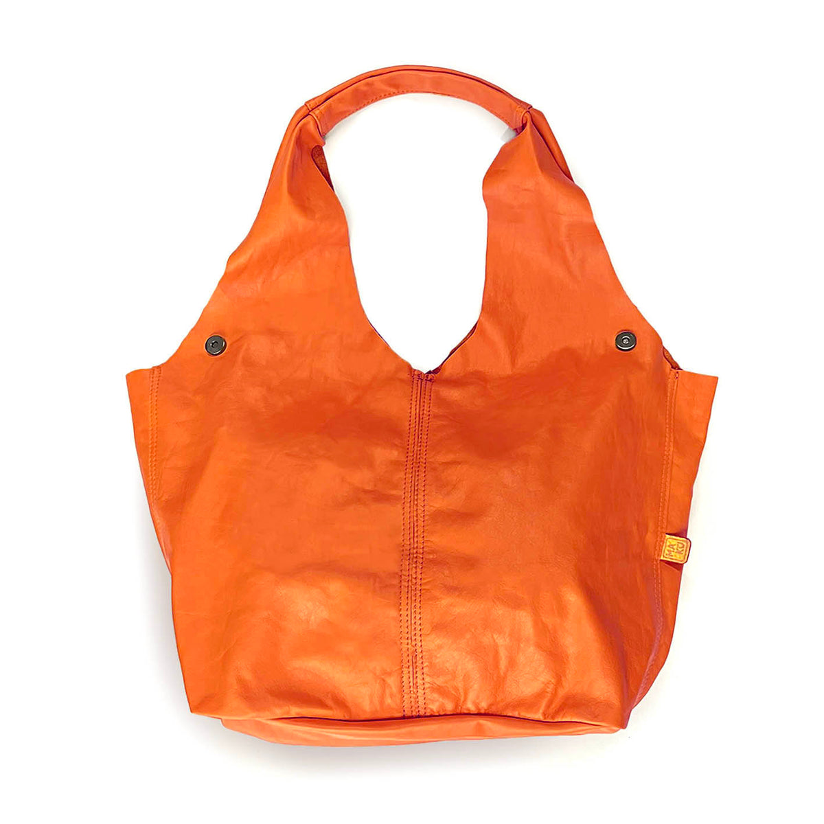 MIBA LEATHER SLOUCH BAG / Sunset Orange