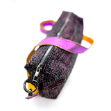 MIBA LEATHER Mulberry Tweed / Cross-body bag