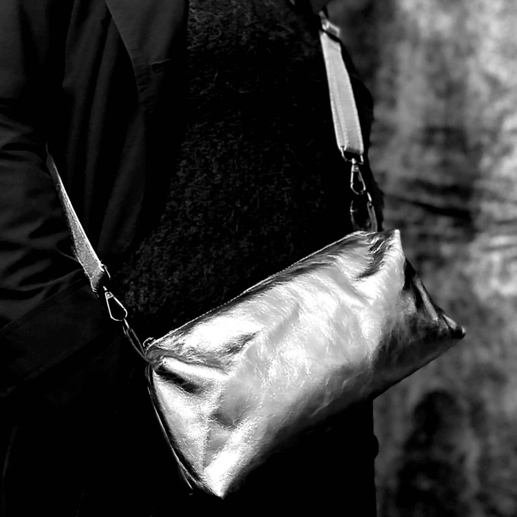 MIBA LEATHER Frosty Fronds / Cross-body bag