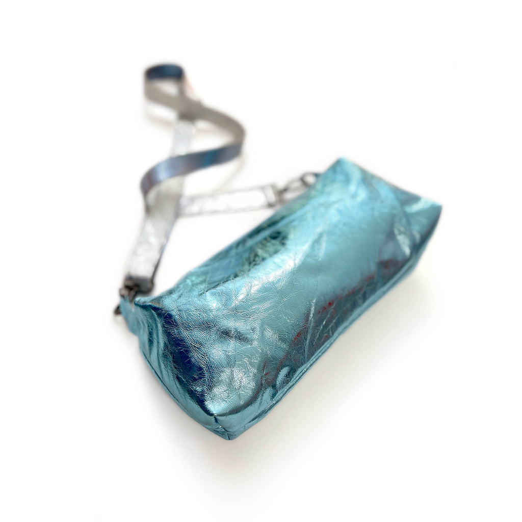 MIBA LEATHER Metallic Sky / Cross-Body Bag
