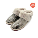 PATIQ TINSEL RIBBON / Sheepskin slippers