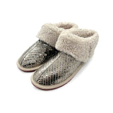 PATIQ TINSEL RIBBON / Sheepskin slippers