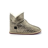 PATIQ TINSEL RIBBON / Sheepskin slippers