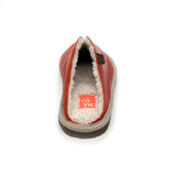POLIN FIT LACQUER RED / Sheepskin slippers