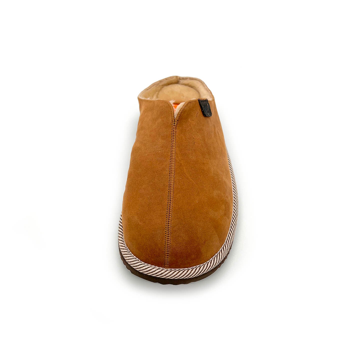 POLIN TAN + OATMEAL / Sheepskin slippers
