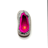 POLIN ZEBRA PRINT + NEON PINK / Sheepskin slippers