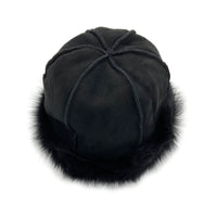 SHEEPSKIN HAT / BLACK