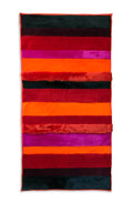 STRIPE THROW / REDS + ORANGES + PINKS