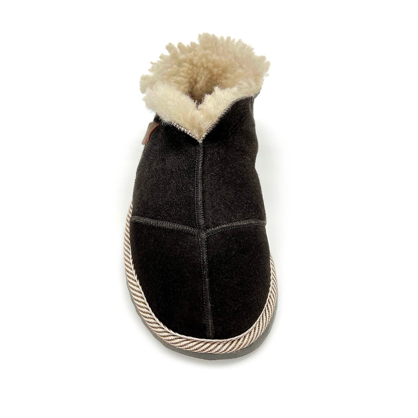MERDANA SLATE SUEDE / Sheepskin slippers