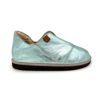 MERDANA METALLIC MINT ICE / Limited edition slippers