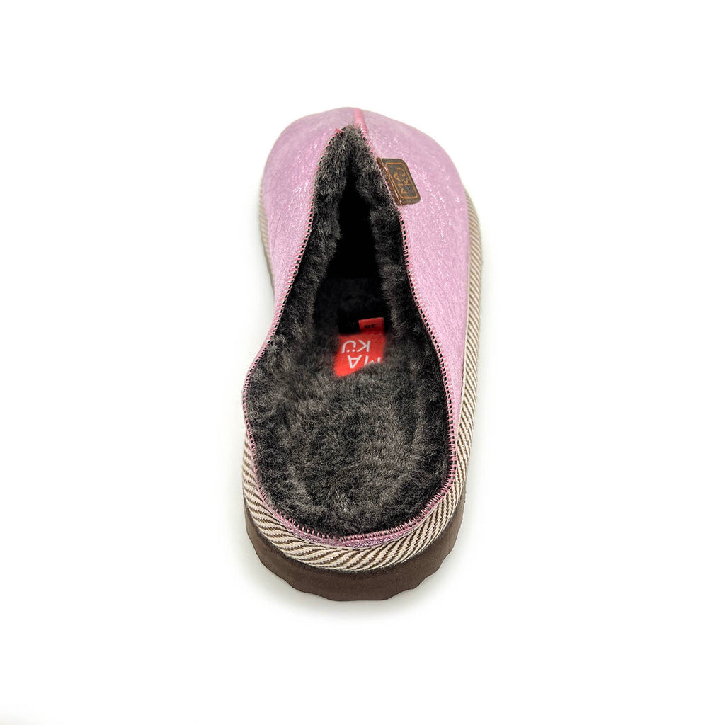 POLIN NEW METALLIC CANDYFLOSS / Sheepskin slippers